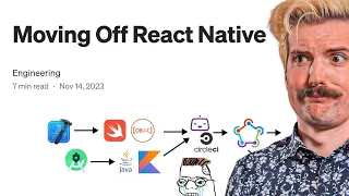 Moving Off React Native