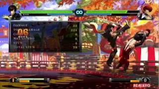 KOF XIII Kyo Combo [Power Gauge1 Drive Cancel Combo]