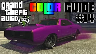 GTA V - Ultimate Color Guide #14 | Best Colors Combos for Imponte Dukes