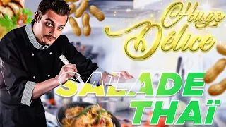 HUGO DÉLICE | SALADE THAÏ POULET & CACAHUÈTES 🍜