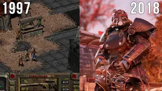 Эволюция серии игр Fallout | 1997 - 2018