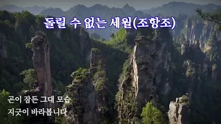 돌릴 수 없는 세월(조항조 - 가사자막)