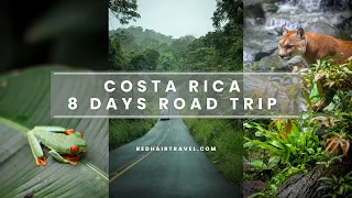 Costa Rica 8 Days Road Trip Vlog | Coffee Farms, Sloths, Volcanoes and Waterfalls