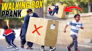 Walking Box PRANK - @NewTalentOfficial