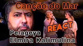 REAGINDO (REACT) a Pelageya & Elmira Kalimulina - Canção do Mar  | Análise Vocal por Rafa Barreiros