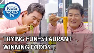 Trying Fun-Staurant winning foods! [Stars' Top Recipe at Fun-Staurant/ENG/2020.06.16]
