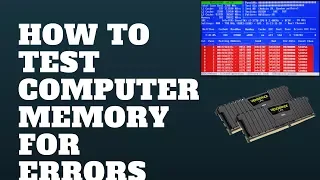 How to Test Computer Memory For Errors