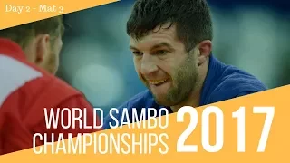 World Sambo Championships. Sochi 2017. Day 2. Mat 3