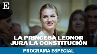 Así ha sido la jura de la Constitución de la princesa Leonor: Programa especial en directo | EL PAÍS