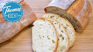 Brot ganz einfach Zuhause backen - wie vom Bäcker / Thomas kocht