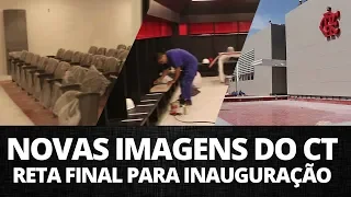 CT: NOVAS IMAGENS -  RETA FINAL PARA INAUGURAÇÃO DO NINHO DO URUBU