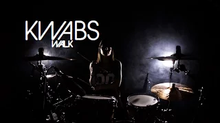 Kwabs - Walk (drum cover by Vicky Fates)