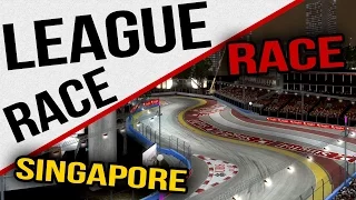 F1 2013 - Full AOR League Race - Singapore - No Commentary
