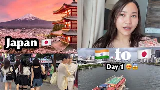 INDIA 🇮🇳 TO JAPAN 🇯🇵 FIRST DAY IN TOKYO, SIGHTSEEINGS 😍 TOKYO TREE TOWER & MORE