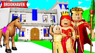 I Started A ROYAL FAMILY With My BOYFRIEND In BROOKHAVEN! (Roblox Brookhaven RP)