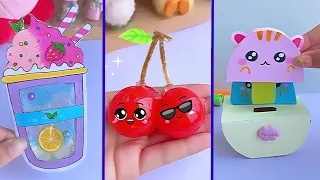 Easy kawaii paper craft / how to make/ paper craft for school / Tonni art and craft