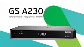 Спутниковая Ultra HD приставка-сервер GS A230