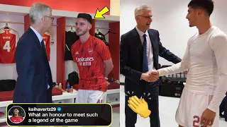 😳Wow!Declan Rice & Kai Havertz HUMBLED By Arsené Wenger Words After 1st Meeting The Arsenal Legend!