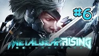 Let's Play Metal Gear Rising: Revengeance BLIND [PC HD] (Gameplay/Walkthrough) [Part 6] - GEORGE