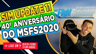 MSFS2020 SU11 - 40TH ANIVERSÁRIO DO MICROSOFT FLIGHT SIMULATOR
