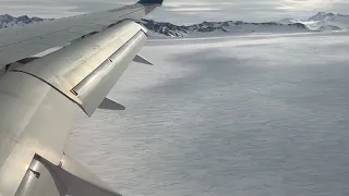 Landing in Antarctica with a Boeing 757-200
