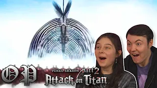 THE RUMBLING?!?! Attack On Titan Season 4 Part 2 Opening REACTION!!! (AOT The Final Season OP 7!!)
