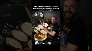 LARS ULRICH - THE FRAYED ENDS OF SANITY - DRUM FILL - METALLICA