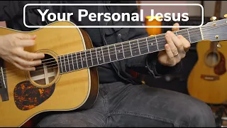 Your Personal Jesus Guitar Riff Johnny Cash Style FMF#31