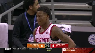 2019.03.13 Clemson Tigers vs NC State Wolfpack Basketball (ACCT)