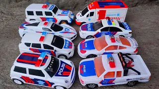 31.MENCARI & MELUNCURKAN MOBIL POLISI,MOBIL AMBULANCE,PATWAL,DAMKAR,BUS SCHOOL,JEEP MONSTER,PATROLI