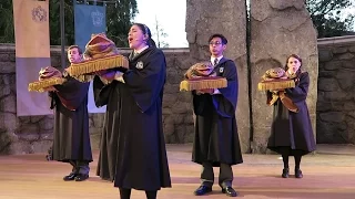 Frog Choir performing at Universal Studios Hollywood's Wizarding World of Harry Potter