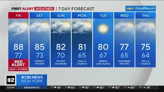 First Alert Weather: Red Alert continues Wednesday 9/7 evening