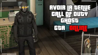 TUTO Comment Faire la Tenue Call Of Duty Ghost sur GTA 5 Online