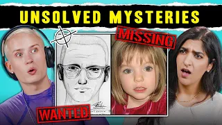Adults React To Unsolved Mysteries (Zodiac Killer, Bermuda Triangle, Madeleine McCann)
