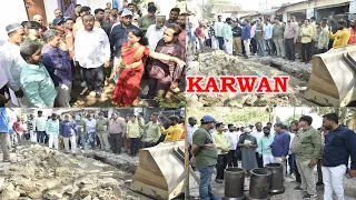 MLA Kausar Mohiuddin Ne Karwan Area Mein Development ke Kaamo Ko Lekar Kiya Doura Aur Kaha