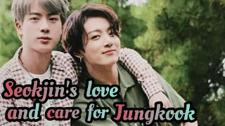 Jinkook-Jin’s love and care for Jungkook