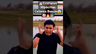 💒‼️Cristianos Hipócritas Calienta Bancas😱🔥🍑Reflexión #videoshort #viralshort #vivencias