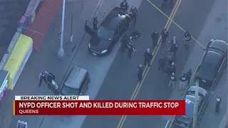 NYPD officer shot, killed during traffic stop