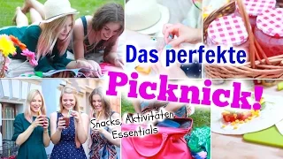 DAS PERFEKTE PICKNICK! Snacks, Beauty Essentials + Aktivitäten im Sommer ♡ BarbieLovesLipsticks