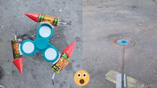 ROCKET VS FIDGET SPINNER EXPERIMENTS | FATAKE EXPERIMENTS