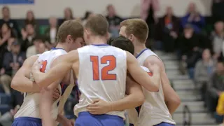 SUNY New Paltz Men's Volleyball vs. Endicott College NCAA Quarterfinal Highlights