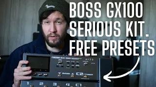 Boss GX100 - Boss' Best Modeler Yet? FREE LIVESET