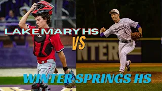 Can't Look Away! Intense Pitcher's Battle Between Lake Mary and Winter Springs HS! |FLORIDA 2024