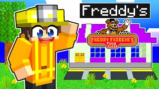 Building My Own FNAF Pizzeria In Minecraft!