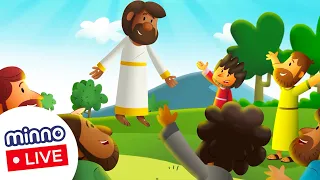 🔴 The FULL Easter Story! PLUS More Easter Bible Stories | Minno Laugh and Grow Bible for Kids