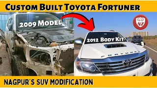Modified Toyota Fortuner old Gen SUV 4x4 | 2009 Fortuner converted into 2012 Fortuner | Under ₹1.5L