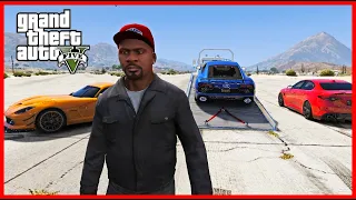 KRADU LUXUSNÍ AUTA JAKO MECHANIK! 😲 (GTA 5 Módy)