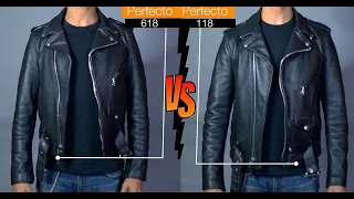 Schott Perfecto 118 Vs 618 Classic Motorcycle Leather jacket Sizing & review