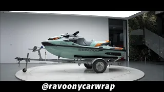 Sea-Doo Wake pro 230 Jet Ski Wrap Ravoony TPU Paint Protection Film🫧👉ravoony.com👈