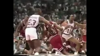 Mark Aguirre Challenges Scottie Pippen to a Fight in the Parking Lot (1991)